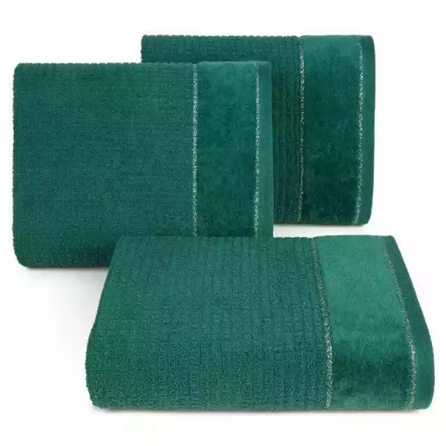 Ręcznik Glory2 70X140Cm Ciemny Zielony