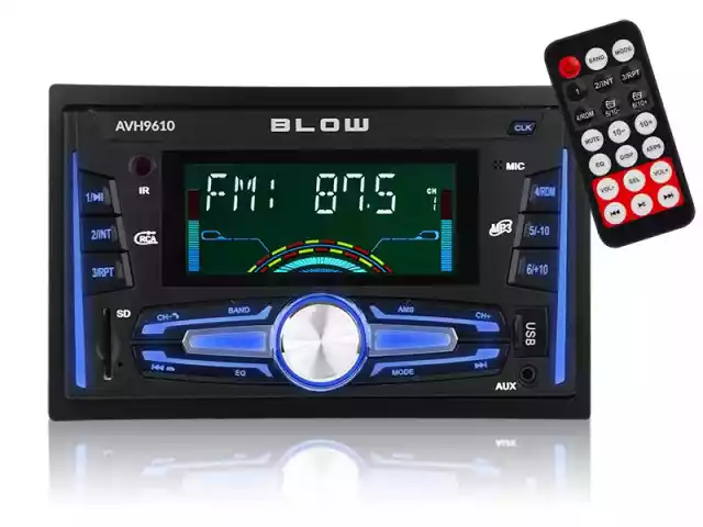 Radioodtwarzacz Blow Avh-9610 (Bt, Usb + Aux + Karty Sd) 