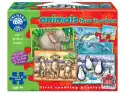 Orchard Toys Zwierzątka  Tekturowe Puzzle 4 W 1