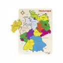 Mapa Niemiec Drewniana Układanka