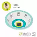 Lassig Granat Miseczka Z Melaminy Little Monster