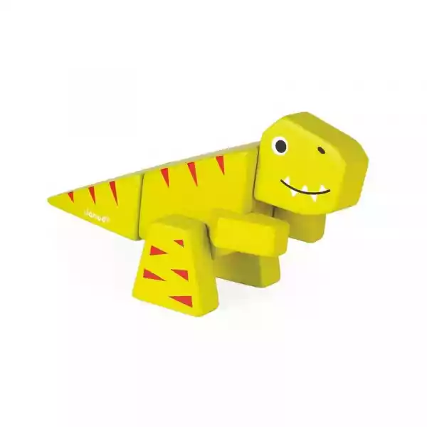Tyranozaur Drewniany Dinozaur Do Złożenia