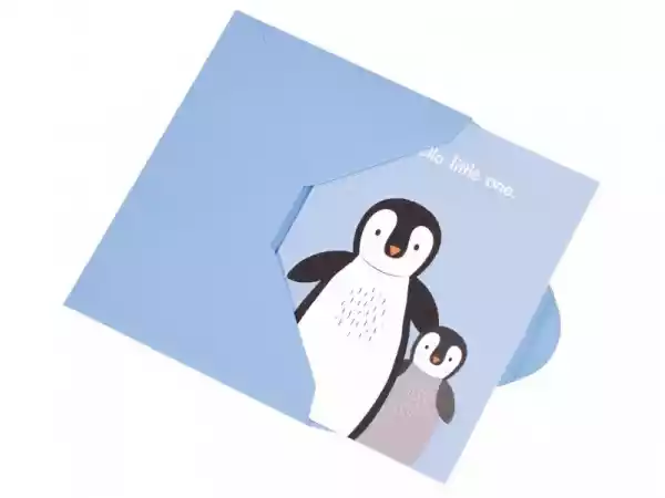 Pingwinek Kartka Okolicznościowa Na Życzenia