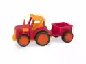 B Toys Czerwony Traktor Duży Pojazd Z Przyczepką