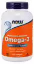 ﻿now Foods - Omega 3, Molekularnie Destylowany Olej Rybny, 200 K