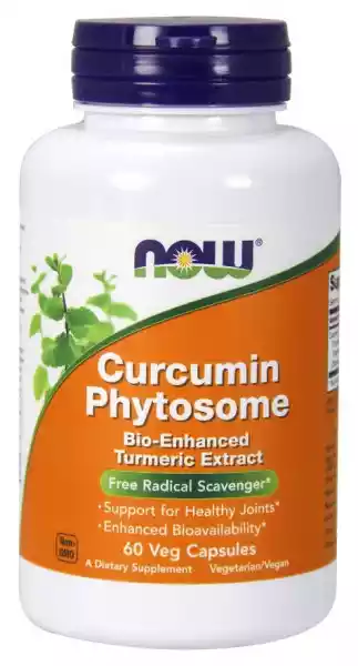 Now Foods - Kurkumina, Curcumin Phytosome, 60 Vkaps