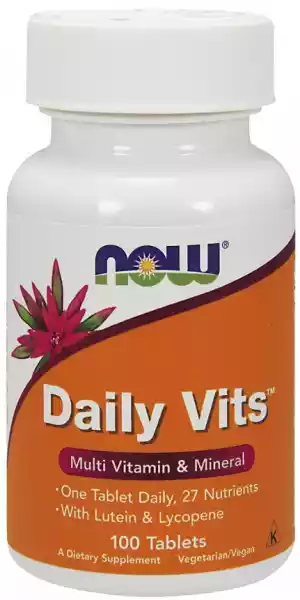 Now Foods - Daily Vits, 100 Tabletek