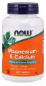 ﻿now Foods - Magnesium & Calcium + D3 + Zinc, 100 Tabletek