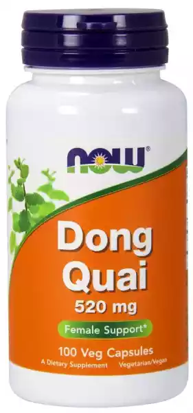 Now Foods - Dong Quai (Dzięgiel Chiński), 520Mg, 100 Kapsułek