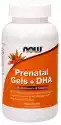 Now Foods - Prenatal Gels + Dha, 180 Kapsułek Miękkich