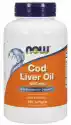 Now Foods Now Foods - Cod Liver Oil, Tran Z Dorsza, 650Mg, 250 Kapsułek