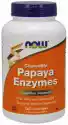 Now Foods - Papaya Enzyme, Papaina, 360 Pastylek Do Ssania