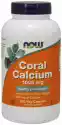 Now Foods - Coral Calcium, Wapń, 1000Mg, 250 Vkaps