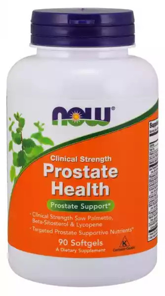 ﻿now Foods - Prostate Health, Kompleks Na Prostatę, 90 Kapsułek 