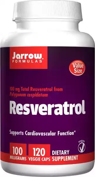 ﻿jarrow Formulas - Resweratrol, 100Mg, 120 Vkaps