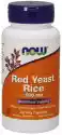 ﻿now Foods - Red Yeast Rice, Czerwony Ryż, 600Mg, 60 Vkaps
