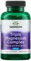 ﻿swanson - Triple Magnesium Complex, 400Mg, 100 Kapsułek