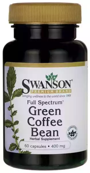 Swanson - Ekstrakt Z Zielonej Kawy, 400Mg, 60 Kapsułek