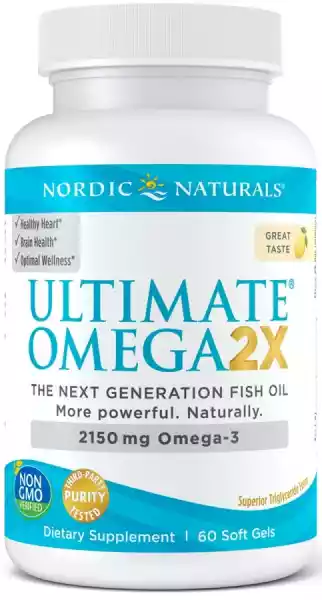 Nordic Naturals - Ultimate Omega 2X, Kwasy Omega 3, 2150Mg, Cytr
