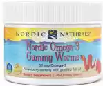 Nordic Naturals Nordic Naturals - Omega-3 Gummy Worms, 63Mg, Smak Truskawkowy, 3