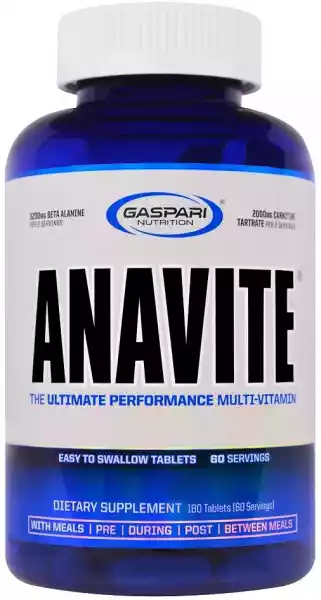 Gaspari Nutrition - Anavite, 180 Tabletek