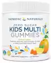 Nordic Naturals Nordic Naturals - Kids Multi Zero Sugar, Orange Lemon, 120 Żelek