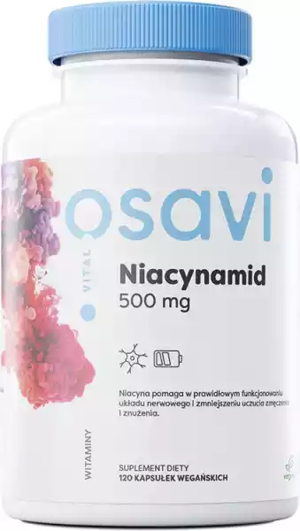 Osavi - Niacynamid, 500Mg, 120 Vkaps