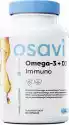 Osavi - Omega 3 + D3 Immuno, 1300 Mg + 2000 Iu, Cytryna, 60 Kaps
