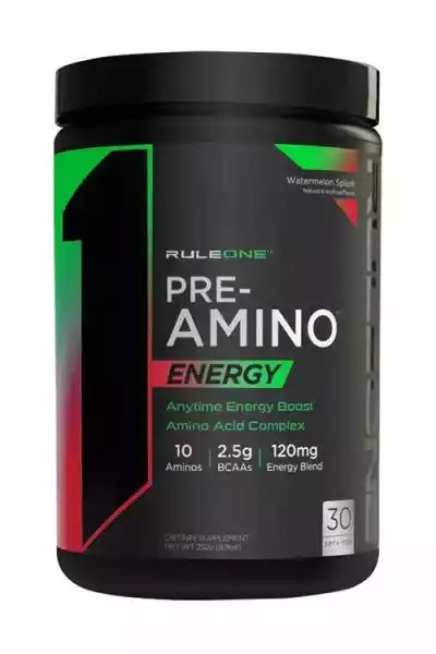 Rule One - Pre-Amino Energy, Watermelon Splash, Proszek, 252G