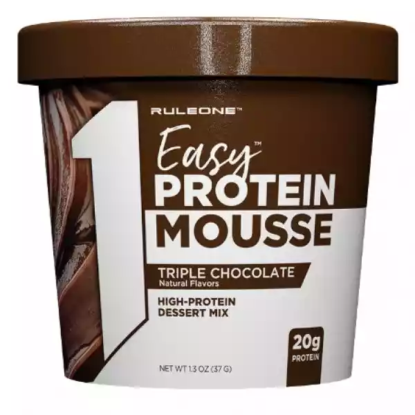 Rule One - Easy Protein Mousse, Triple Chocolate, 12 X 37G 