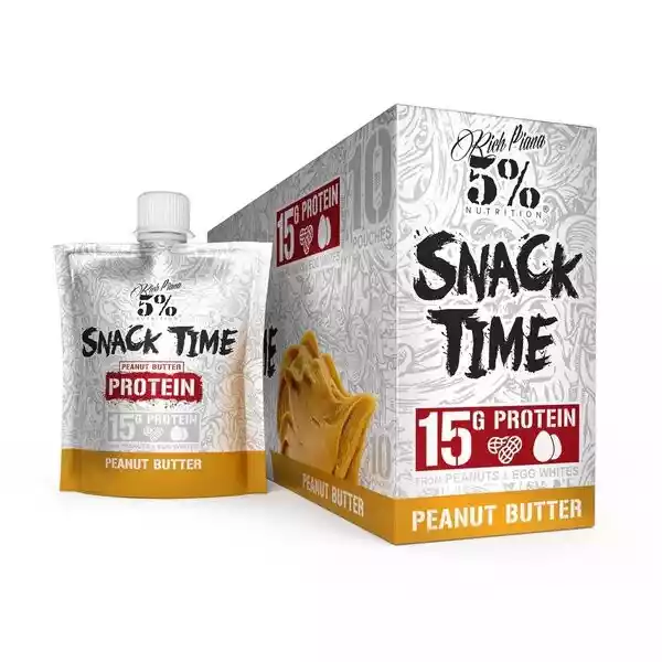 5% Nutrition - Snack Time, Legendary Series, Peanut Butter, 10 S