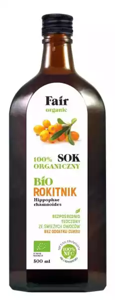 Bioplanet - Fair Organic, Sok Organiczny Bio Rokitnik, 500 Ml